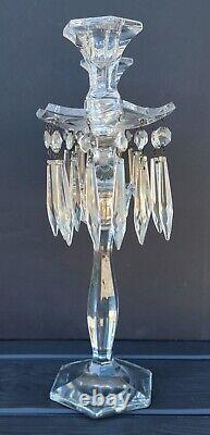 Heisey Patrician 2 Light Candelabra Candle Holder Candlestick Excellent