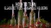 Holiday How To Glass Bottle Candles Holders