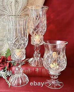 Hurricane Candle Holders Centerpiece Hurricanes Mantle Decor Candlesticks 3