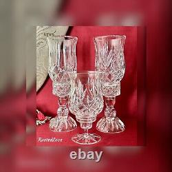 Hurricane Candle Holders Centerpiece Hurricanes Mantle Decor Candlesticks 3