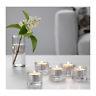 Ikea Glasig Glass Tea Light Holder Party Candle Holders Wedding Tealight 38mm