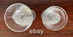 Iittala Festivo Candle Holder Set Pair Marked i Vintage