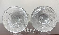 Iittala Festivo Candle Holder Set Pair Marked i Vintage