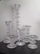 Iittala Finland Festivo Candle Holders Sticks Set Of 6 Glass Finland Mcm
