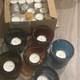 Iittala Valkea Harri Koskinen 2.25 Glass Tealight Candle Holders 6 Piece Set ++