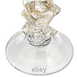 Ilion Gold Glass Candle Holders Set of 2