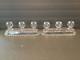 Imperial Candlewick 400/115 3 Lite Candlesticks Pair