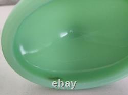 Jadeite Jadite Mckee Laurel Green Glass Candlestick Holders Uranium Jade ite