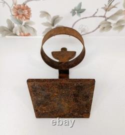 Jan Barboglio Guardian Angel Iron Candle Holder Early Signature Era Retired