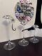 Kosta Boda Crystal Fanfare Candle Stick Holder 3'pcs Pre Owned' L@@k