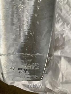 Kosta Boda Connect Candlesticks Clear Glass Never Used See Description New