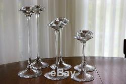 Kosta Boda Fanfare Candlesticks Set of 6