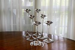 Kosta Boda Fanfare Candlesticks Set of 6