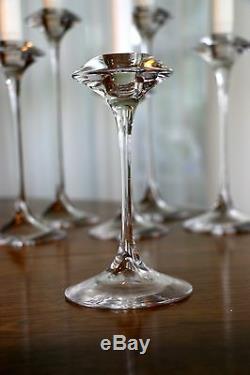 Kosta Boda Fanfare Candlesticks Set of 6