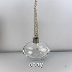 Kosta Boda Orrefors 2 Pluto 6 Clear Blown Candle Sticks Bergström Scandinavian