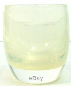 LIMITED RETIRED Glassy Baby FAITH Votive Candle Holder Hand Blown GlassyBaby NEW