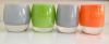 Lot 4 Glassybaby Votive Candle Holders Drinker Various Size Charles Grass Orange