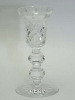 LOT of 6 WATERFORD CRYSTAL GLASS CANDLE HOLDER / Candlestick 5.75