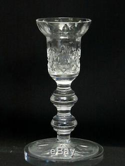 LOT of 6 WATERFORD CRYSTAL GLASS CANDLE HOLDER / Candlestick 5.75