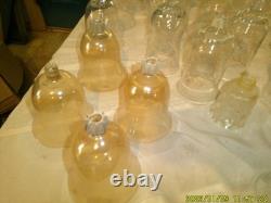 Large Collection Of Decorative Glass Sconce Cup Candle Holders Variety