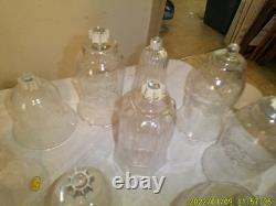 Large Collection Of Decorative Glass Sconce Cup Candle Holders Variety