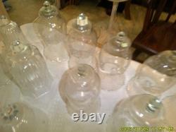 Large Collection Of Decorative Glass Sconce Cup Candle Holders Variety