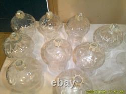Large Collection Of Decorative Glass Sconce Cup Candle Holders Variety