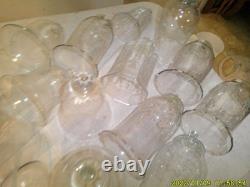 Large Collection Of Decorative Glass Sconce Cup Candle Holders Variety