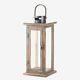 Large Rustic Wood Lantern Candle Holder Wedding Centerpieces 15.8 Tall
