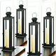Lot Of 10 Tower Lantern Candle Holder Wedding Centerpieces 12.2 Tall- Set