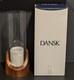Lot Of 4 Dansk Viking Hurricane Wood Base Glass Led Candle Holders New