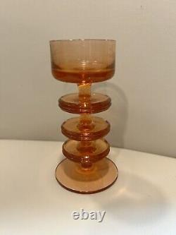 MCM vintage Wedgewood Shearingham top three candlestick 6 inches