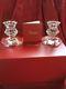 Mib Flawless Exquisite 2 Baccarat Art Crystal Regence Candlestick Candle Holders