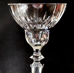 MIKASA ARCTIC LIGHTS TALL SINGLE CANDLE HOLDERS, Cut Lead Crystal, 8 1/2, 2PCS