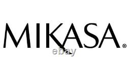 MIKASA ARCTIC LIGHTS TALL SINGLE CANDLE HOLDERS, Cut Lead Crystal, 8 1/2, 2PCS