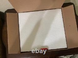 May Department Stores Glass Candle Stick Holder Set Of 7 Various Colors 2002 NIB