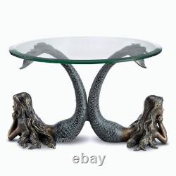 Mermaid Duet Table Server Candle Holder Centerpiece Sculpture SPI Home 34736