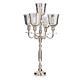 Metal & Glass 5 Arm Wedding Candlesticks Candelabra Tea Light Candle Holders