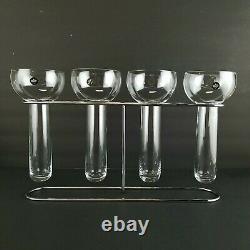 Mid Century Candle Holder Rosenthal Aqualux Timo Sarpaneva Glass Floating Vtg