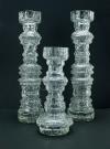 Mid Century Vase Candle Holders Brutalist Rosenthal Freyer Art Object Set