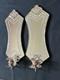 Modern Wall Mirrored Etched Glass Venetian Style Wall Mirrored Candle Holders