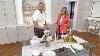 Mrs H By Dee Hilfiger Set Of 3 Blow Glass Candle Holders On Qvc