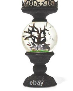 NEW 2021 Bath & Body Works 3 Wick Spooky Halloween Globe Candle Holder Pedestal