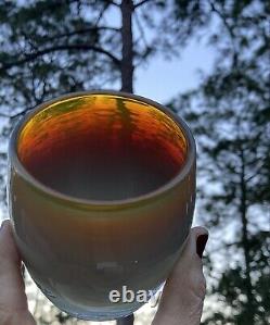 NEW 2022 glassybaby hide & seek Hand Blown Glass Candle Votive Made in USA