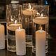 New 48 Bulk Cylinder Vases Wedding Glass Table Centerpiece Candle Holders