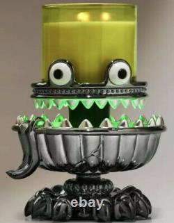 NEW Bath & Body Works Halloween 2021 Monster Light Up 3 Wick Candle Holder