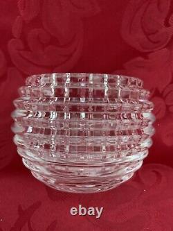 NEW FLAWLESS Glass BACCARAT France Crystal EYE Photophore VOTIVE CANDLE HOLDER