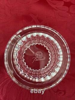 NEW FLAWLESS Glass BACCARAT France Crystal EYE Photophore VOTIVE CANDLE HOLDER