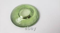 NEW Fire & Light Recycled Glass Handmade Olive Candle Bowl Tea Light Votive 5