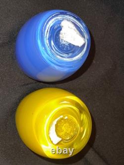 NEW Glassybaby Hand Blown Candle Holder Votives Pre-Triskelion 3.5 & 4